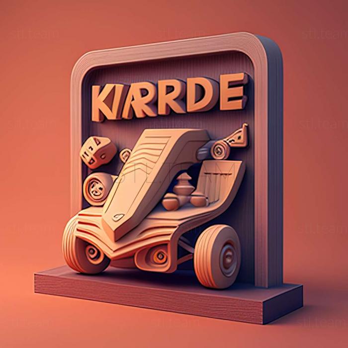 3D model Super Indie Karts game (STL)